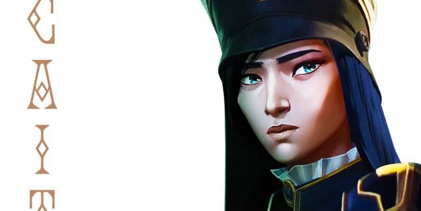 Cahracter poster for Caitlyn in Arcane League of Legends