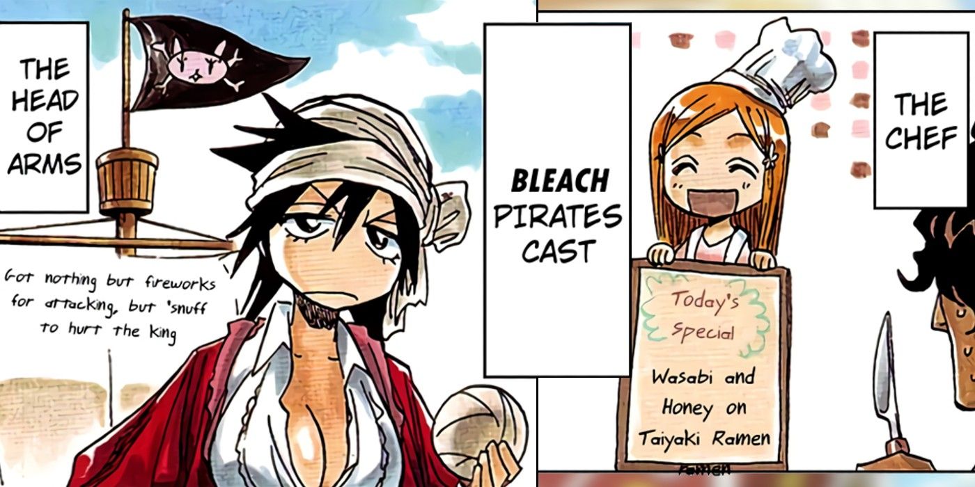 Bleach Comic Recasts Characters as One Piece Pirates