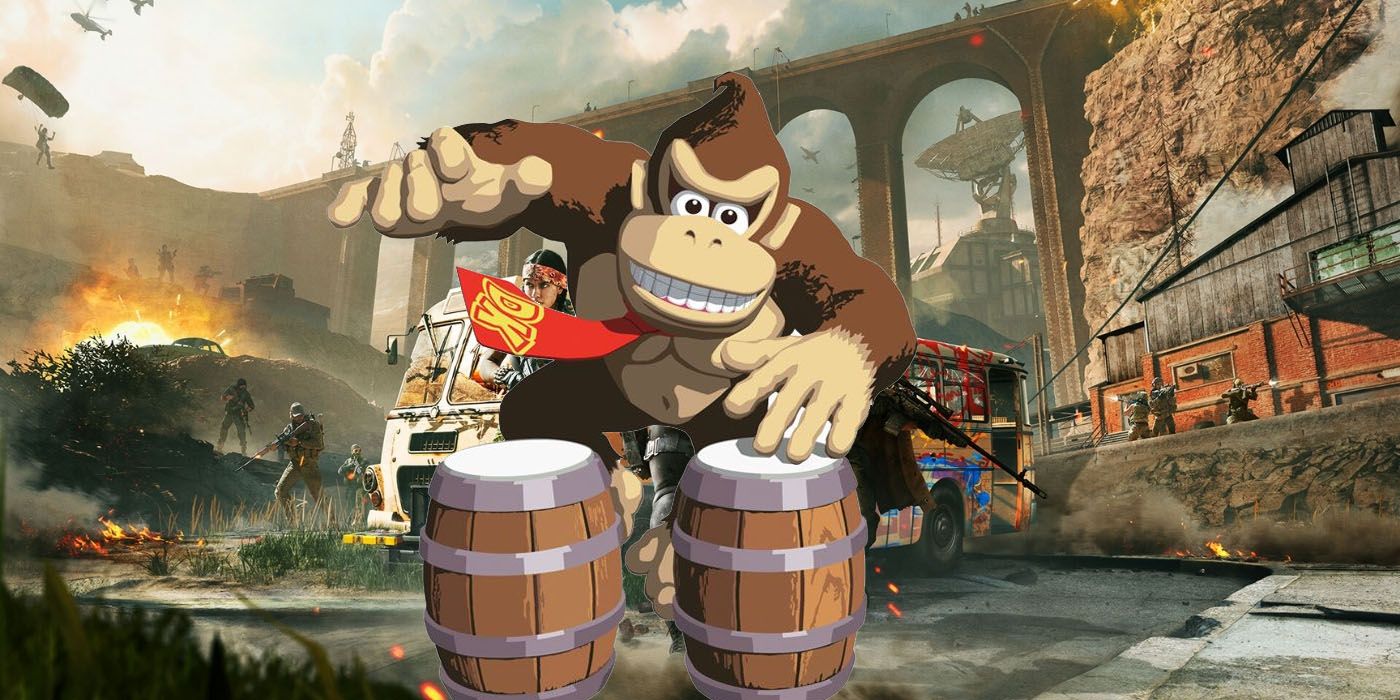 Call of Duty Vanguard Player Uses Donkey Kong Bongos To Drum Up Kills
