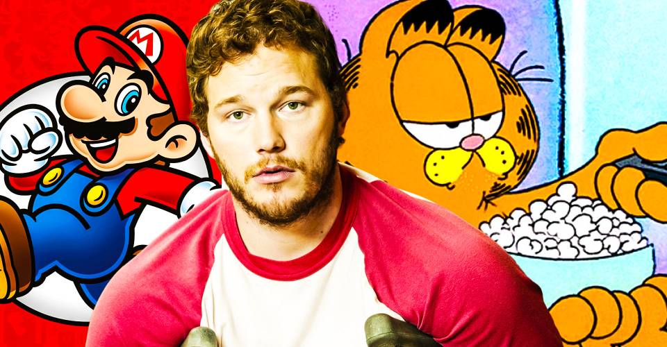 Chris Pratt will voice Garfield and Mario