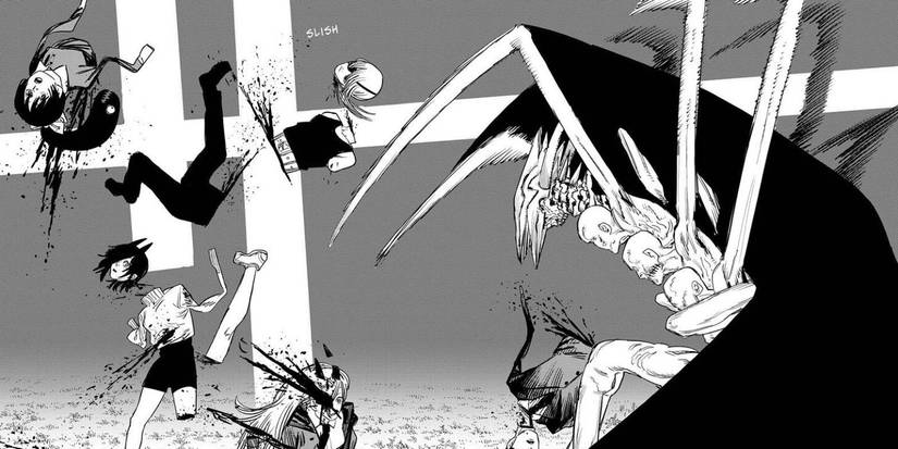Artwork of the Darkness Devil in Chainsaw Man.