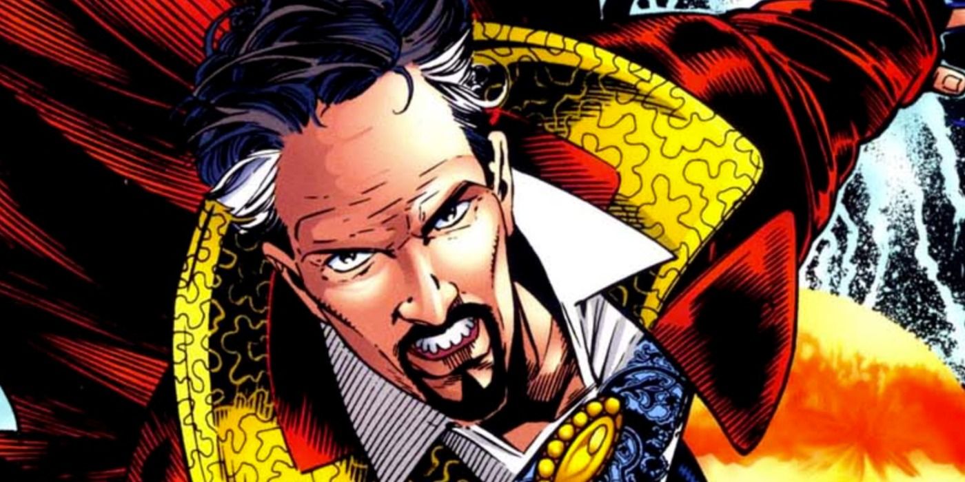 Doctor Strange flies in Marvel Comics.