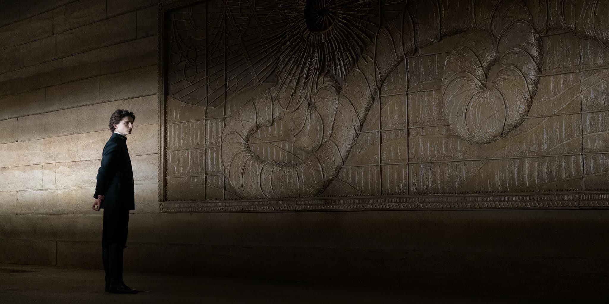 Dune Movie Paul Atreides Sandworm Mural