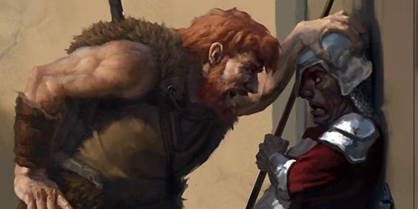 A Dungeons & Dragons Barbarian 