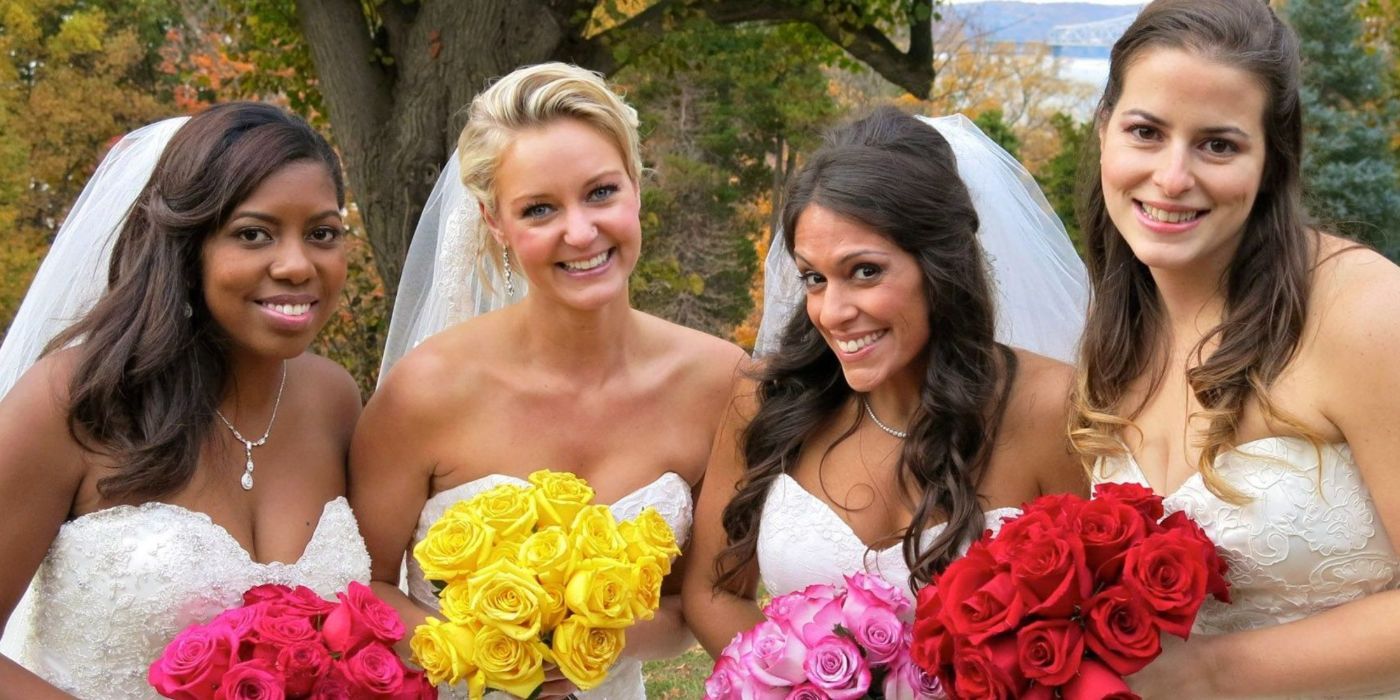Brides compete against each other on Four Weddings on TLC