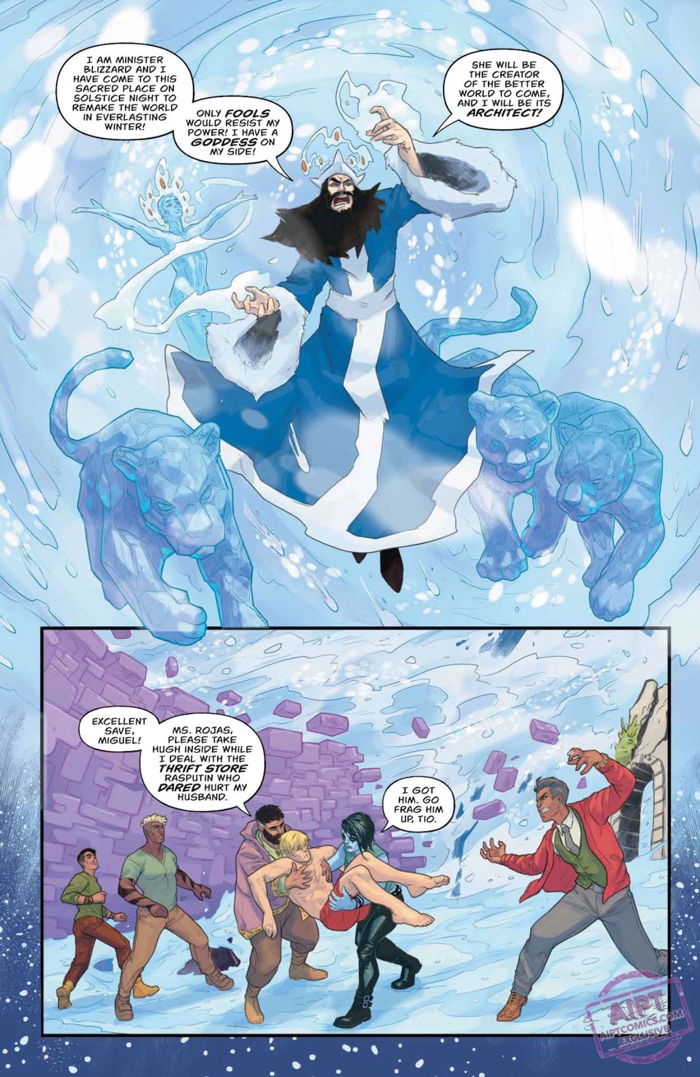 Justice League Queer Leap into Action in DC Holiday Special Preview