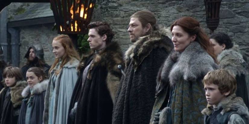 Os Starks em Game of Thrones