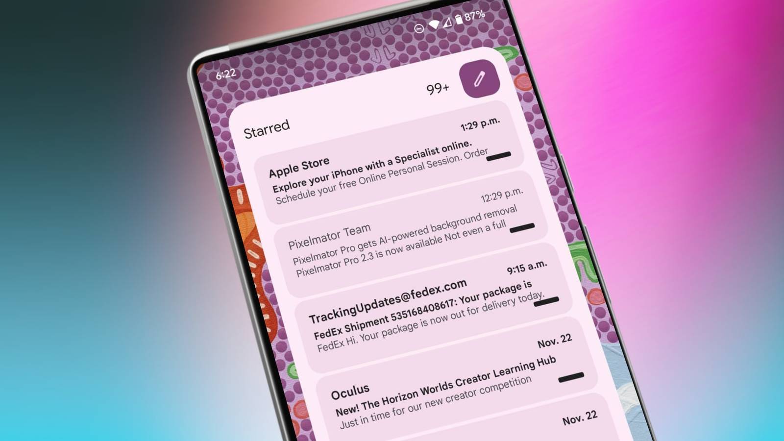 How To Set Up & Use Google's New Gmail Widget For Android 12
