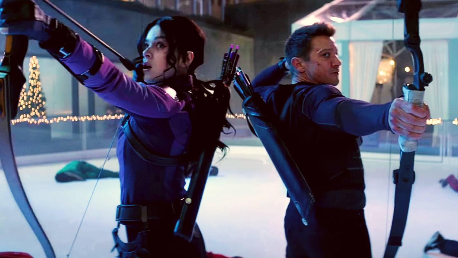 Jeremy Renner & Hailee Steinfeld Interview: Hawkeye