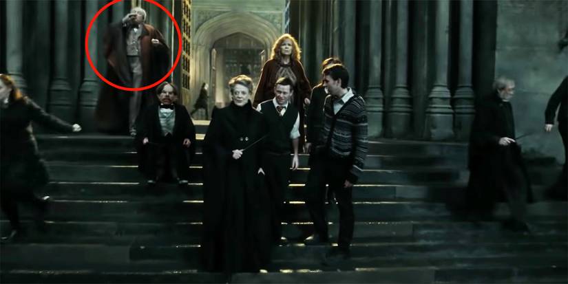 Slughorn Used Liquid Luck At Battle Of Hogwarts - Theory Explained