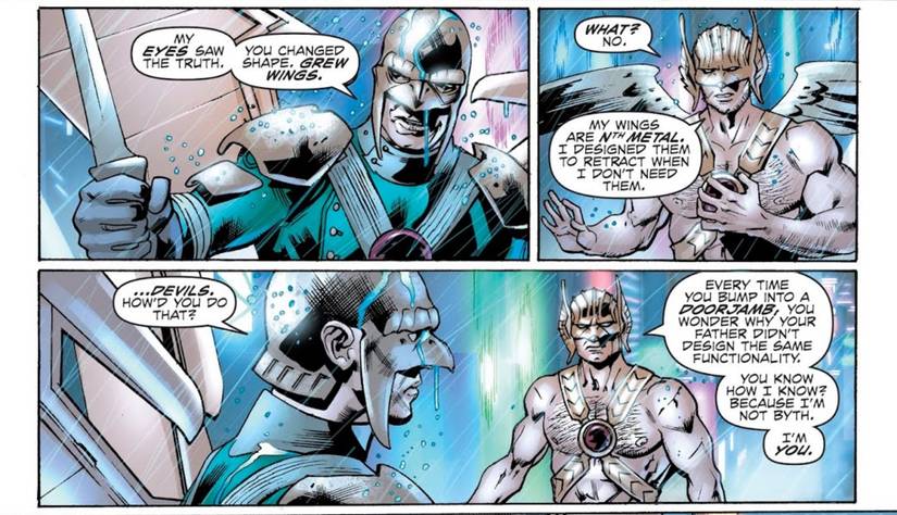 Why Hawkman Doesn't Always Have Wings (Are They Biological or Tech?)