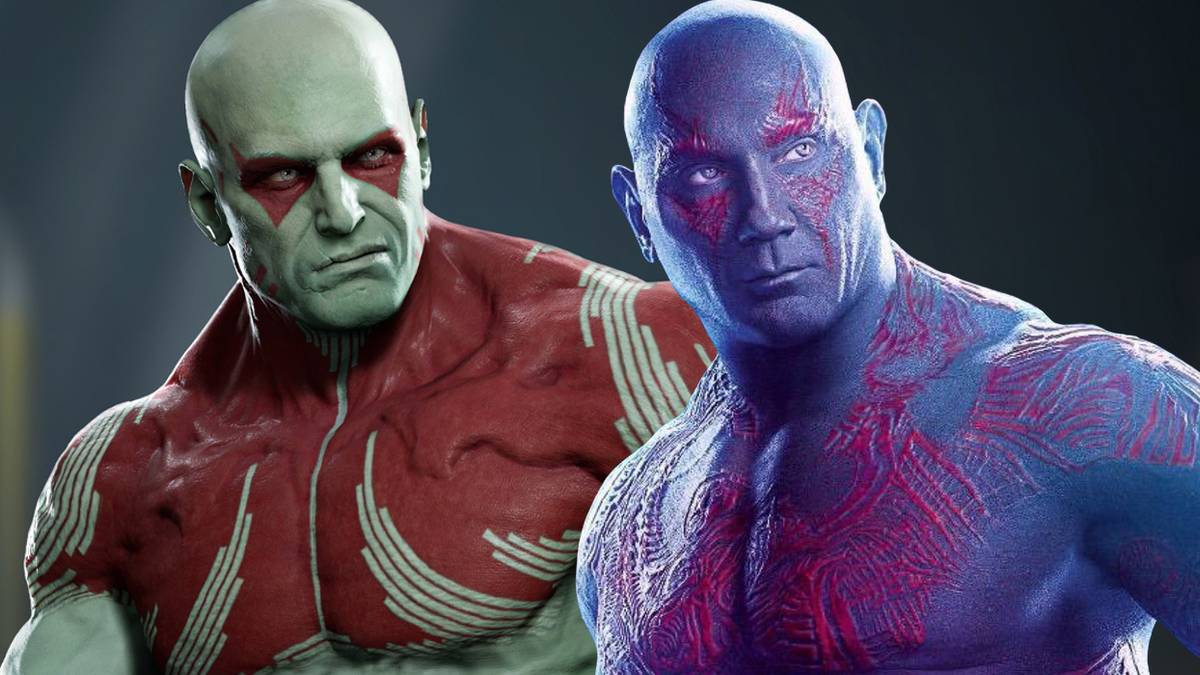 Marvel Guardiani Della Galassia - Action Figure Drax Da 6 Pollici Con 2 Accessori | Articolata E Ispirata Al Film