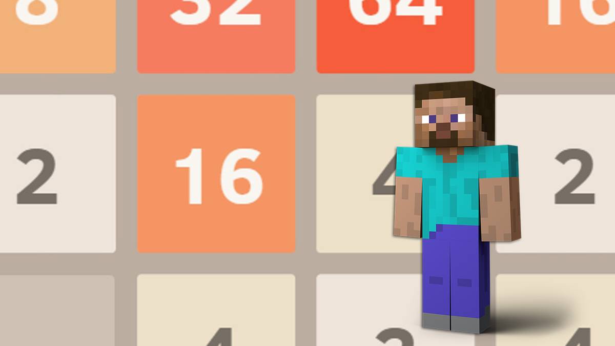 Minecraft Data Pack Adds Classic Puzzle Game 2048