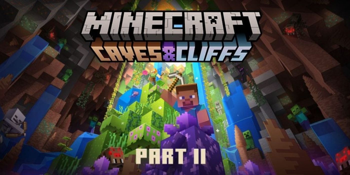 Minecraft Caves & Cliffs Update Part 2 Release Date Announced