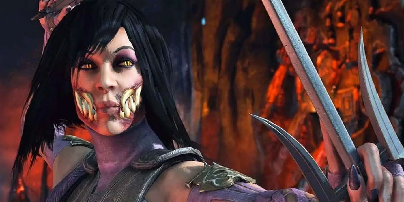 Mortal Kombat Cosplayers MKX Mileena Includes Her Terrifying Mouths