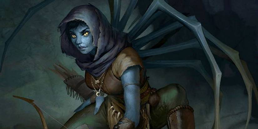 Artwork of Wenduag in Pathfinder WOTR