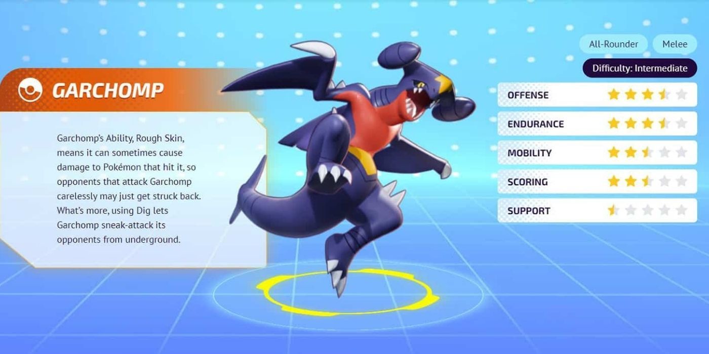 Pokémon UNITE 10 Tips For Playing As Garchomp