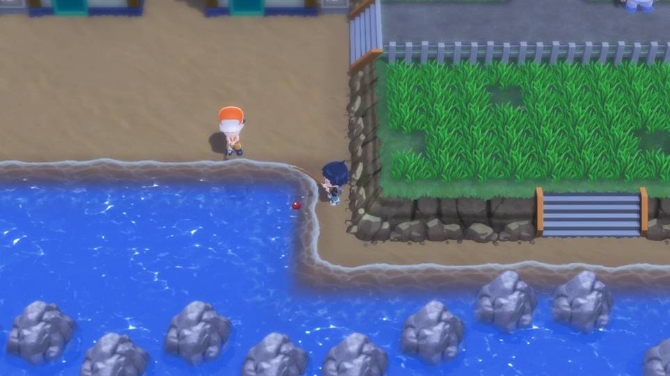ポケモンブリリアントダイヤモンドとシャイニングパールプレイヤーはスーパーロッドで希少な水型ポケモンをキャッチすることができます。