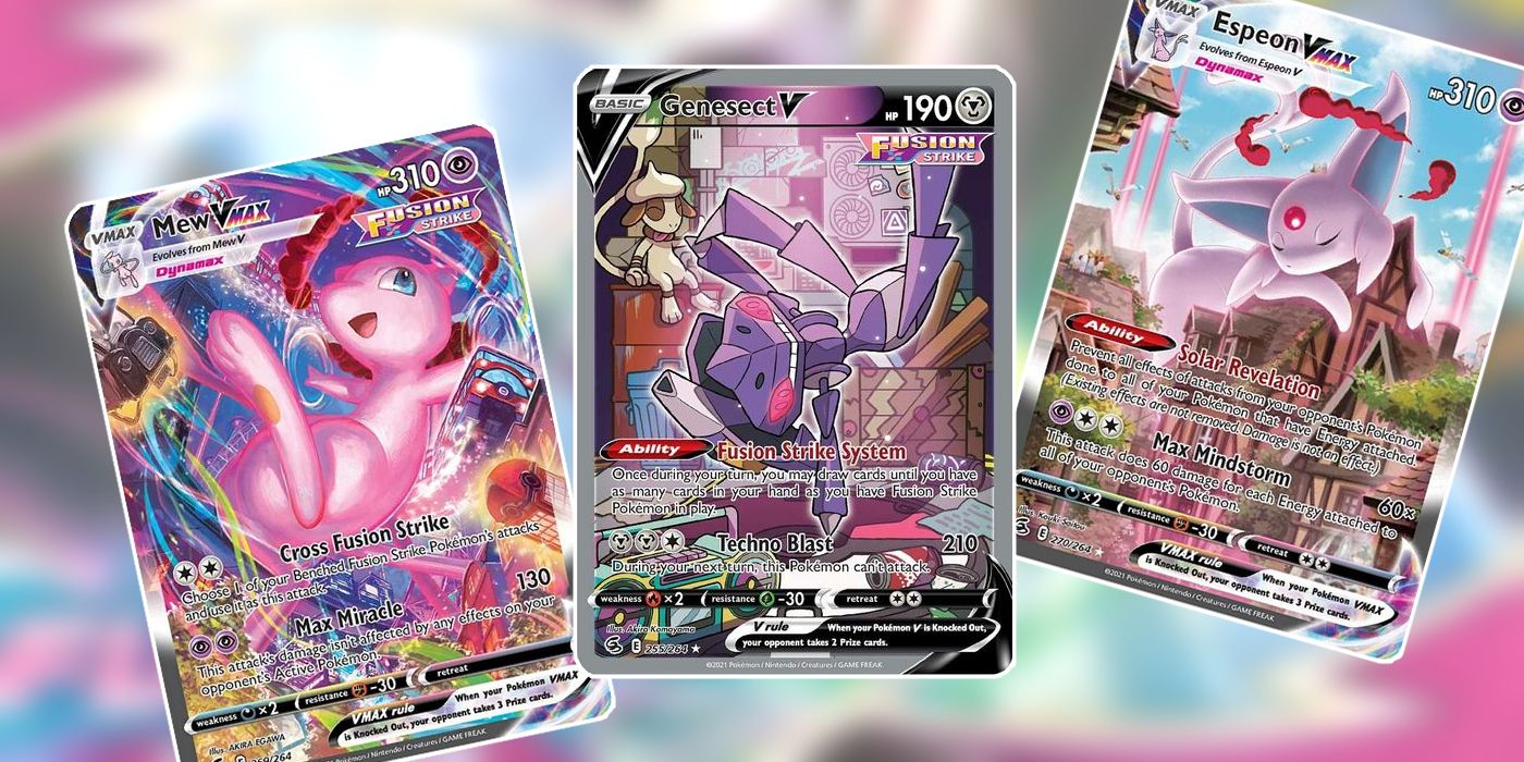 Pokmon TCG: Rarest Cards In The Fusion Strike Expansion