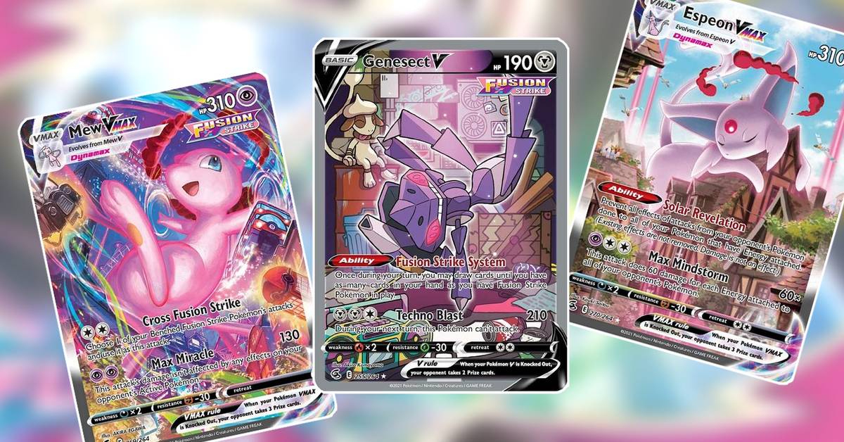 Pokmon TCG: Rarest Cards In The Fusion Strike Expansion Pokmon TCG: Rarest Cards In The Fusion Strike Expansion