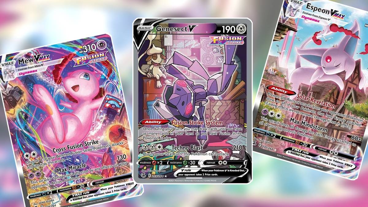 Pokmon TCG: Rarest Cards In The Fusion Strike Expansion Pokmon TCG: Rarest Cards In The Fusion Strike Expansion