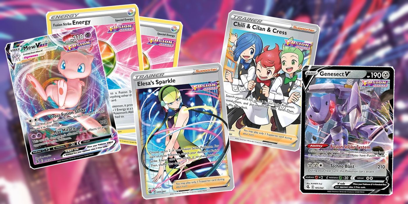 Pokmon TCG Fusion Strike Cards Best For Competitive Play