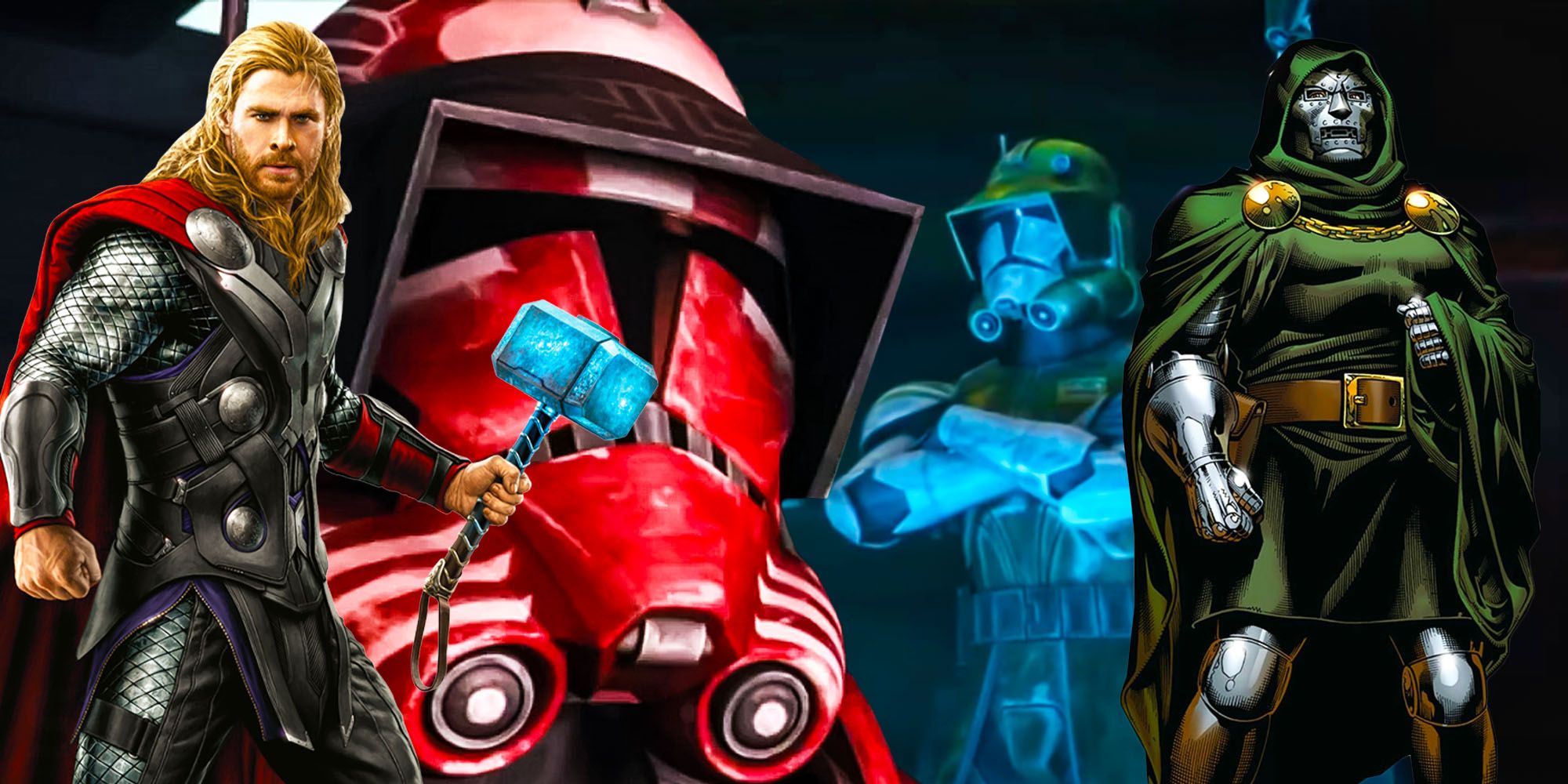 Star Wars The Clone Wars Characters Based On Thor & Dr Doom Explained