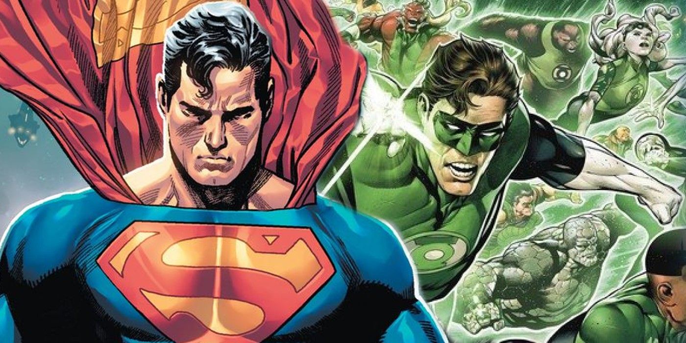 Superman vs the Entire Green Lantern Corps: Who'd Win?, image size:1400x700
