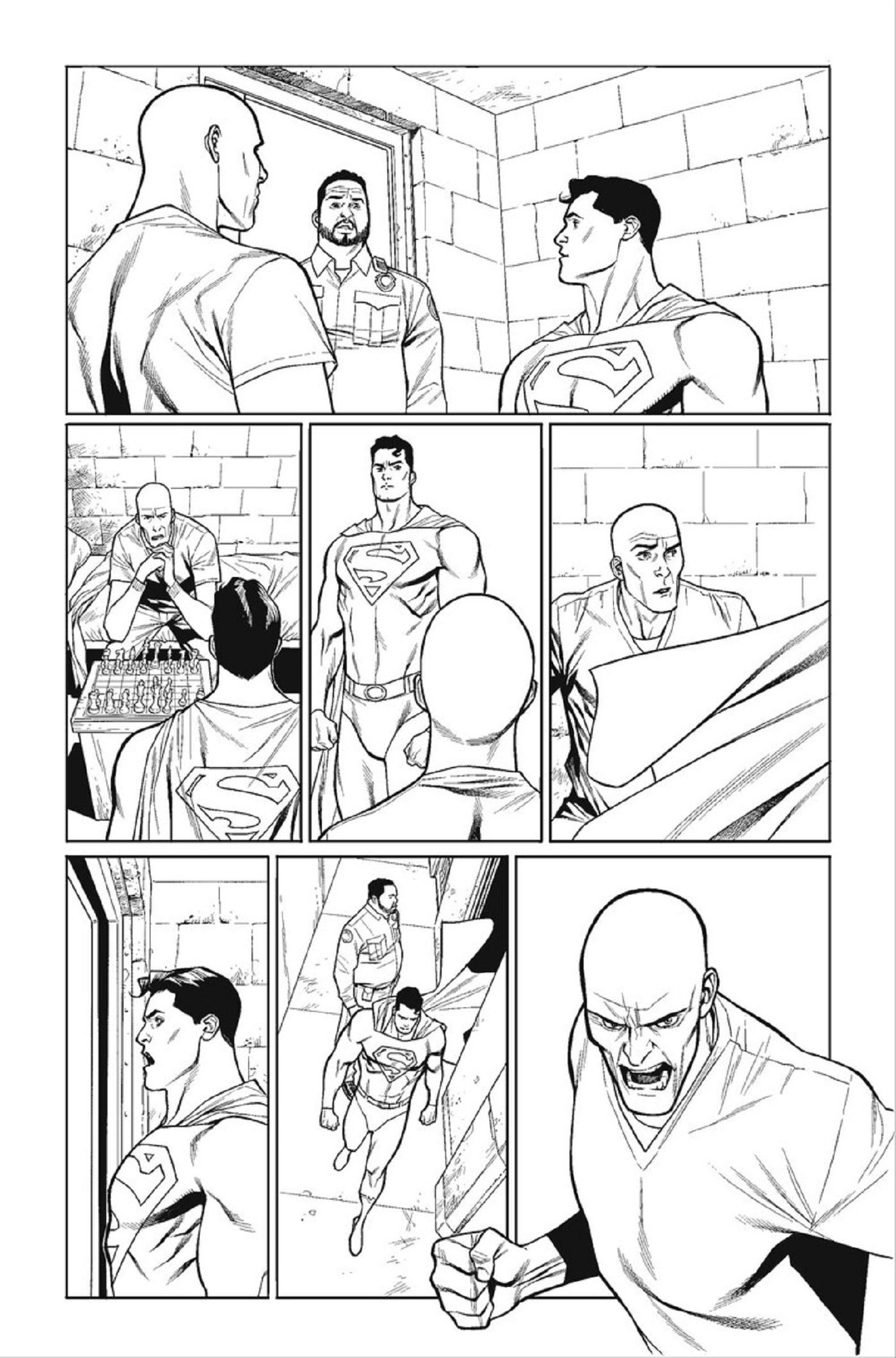 DCs New Superman Finally Meets Lex Luthor in 2021 Annual Preview