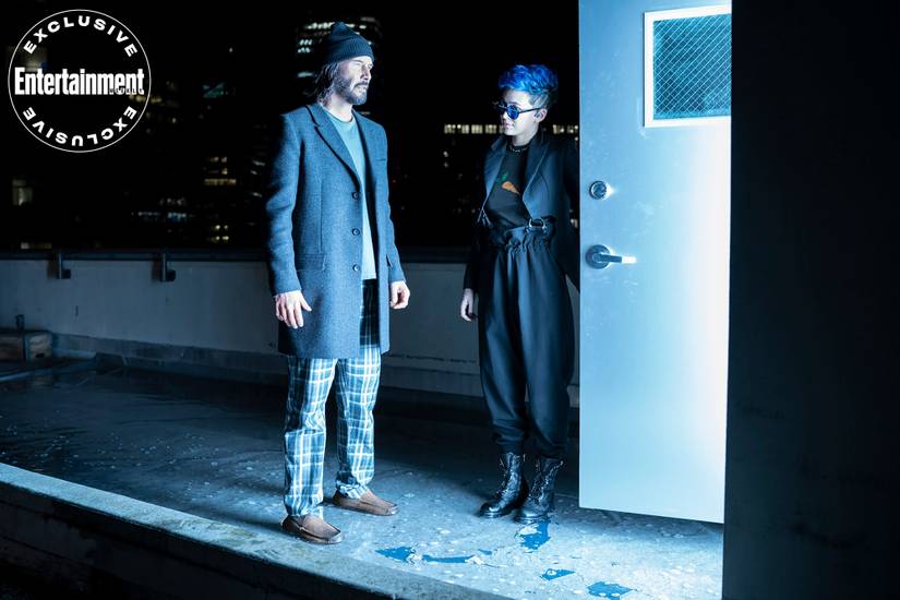 Matrix 4 Image Shows Jessica Henwick's Bugs Leading Neo Down Rabbit Hole