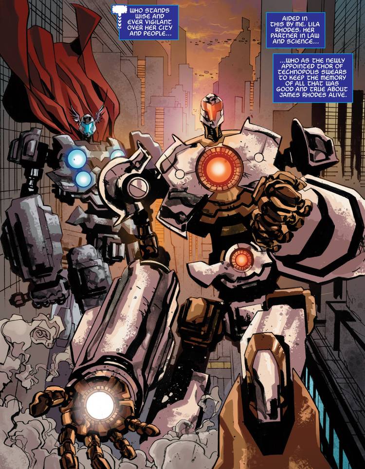 War Machine's Most Powerful Variant Was Worthy of Mjolnir