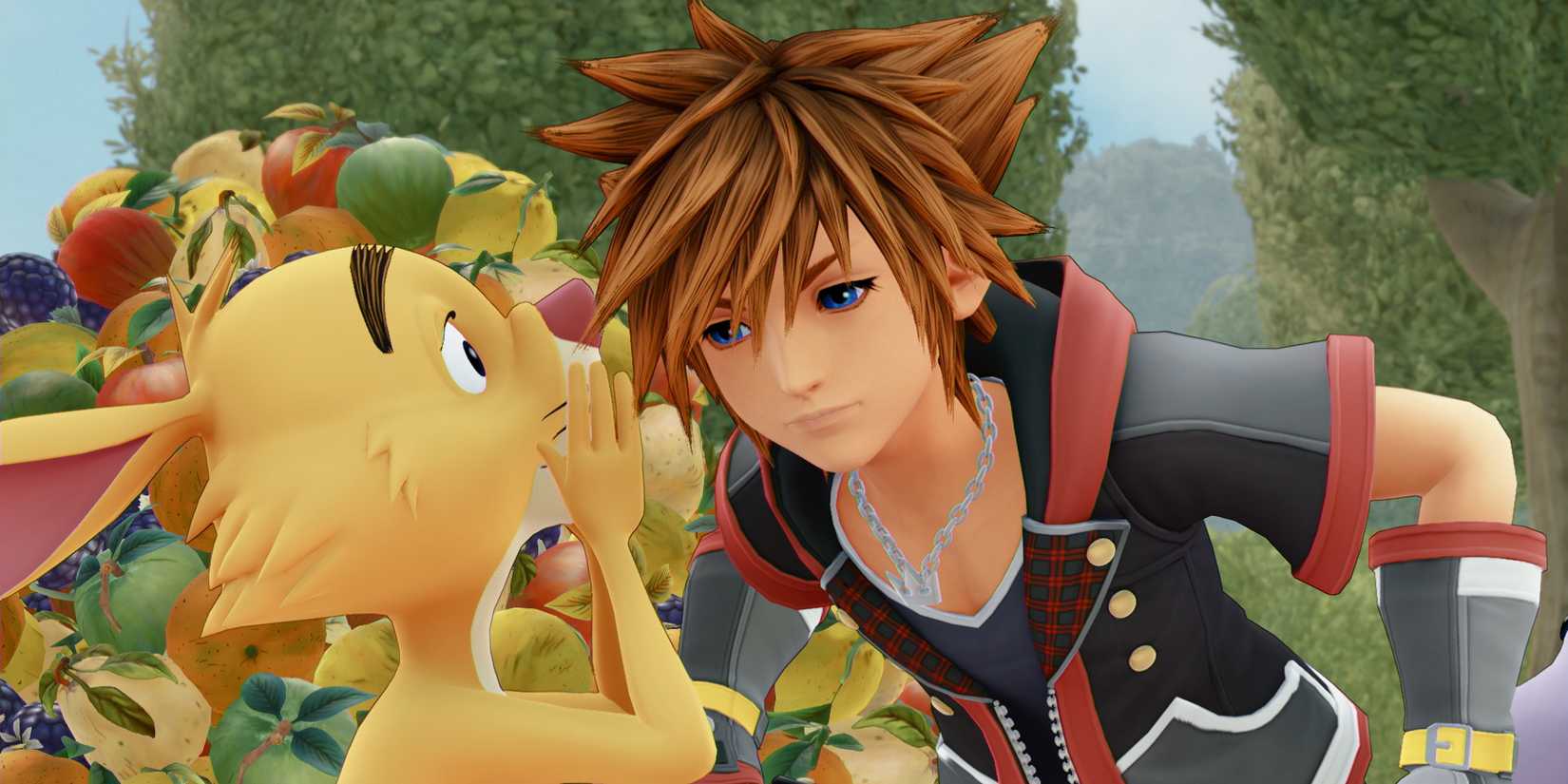 Rabbit Talking to Sora in Kingdom Hearts