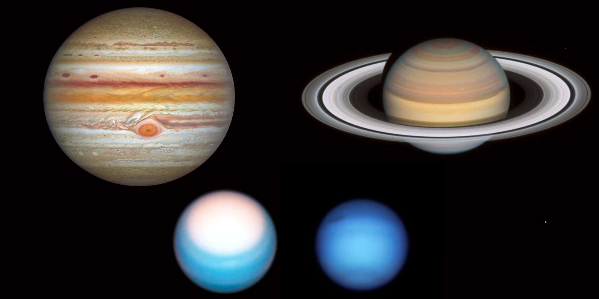 Hubble Just Visited The Solar Systems Outer Planets — Heres What It ...