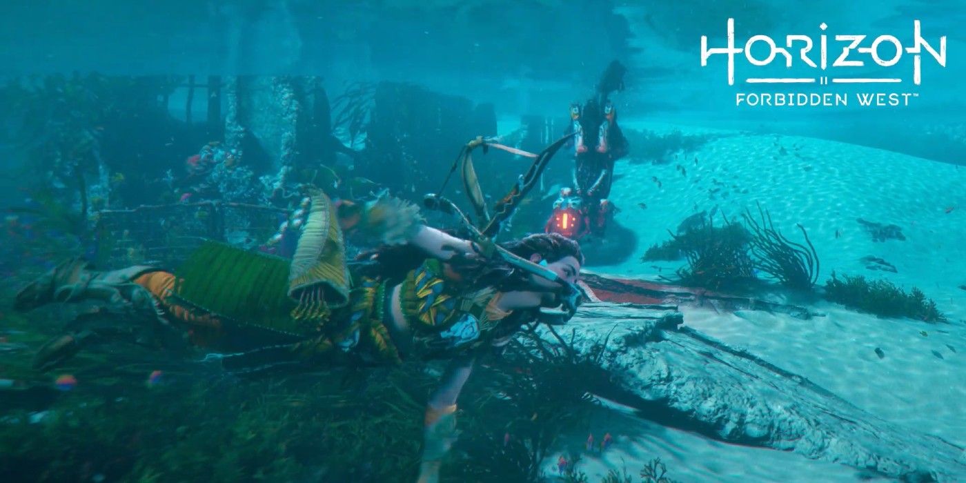 Horizon Forbidden West Enemies Will Follow Aloy Underwater