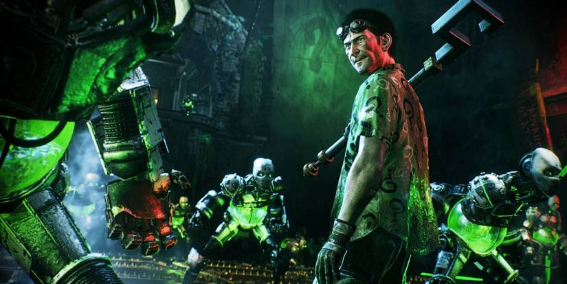 Arkam The Riddler The Riddler Trials Arkham Knight