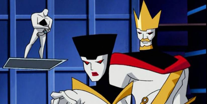 A Gangue Royal Flush em Batman do Futuro.