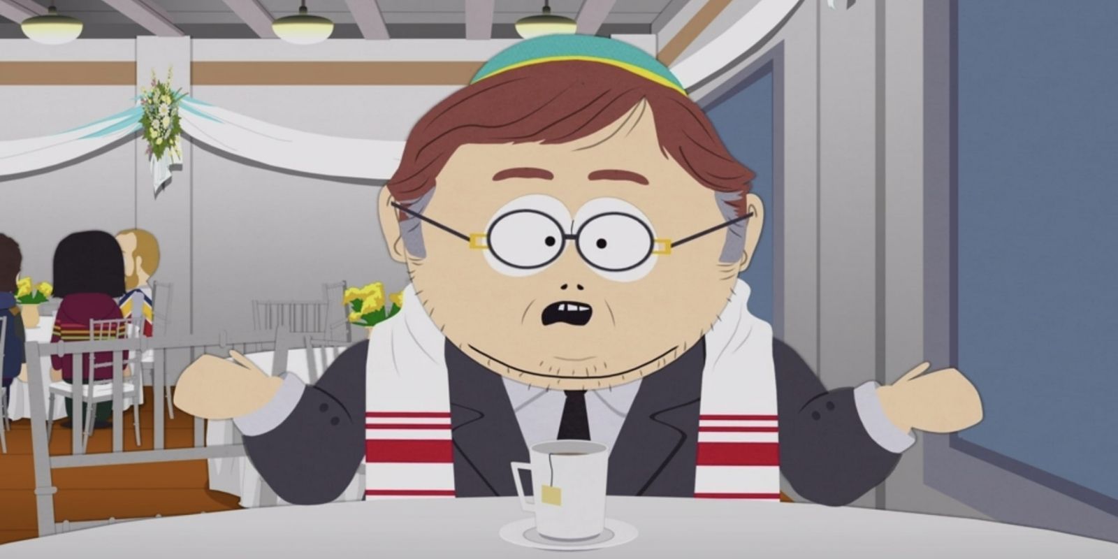 Cartman as an adult in South Park Post Covid