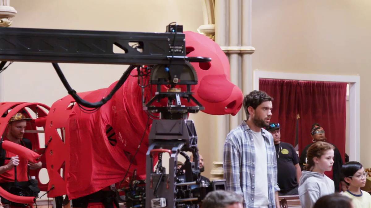 Clifford Movie Clip Shows Puppetry Used To Bring Big Red Dog To Life ...