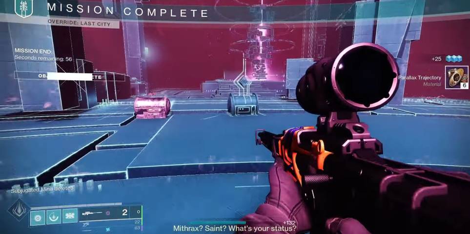 Destiny 2 1000 yard stare fucile da cecchino in combattimento