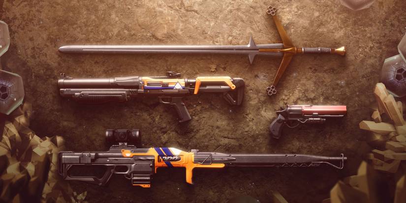 Destiny 2 Eyasluna, 1000 Yard Stare, Matador 64, Hero of Ages