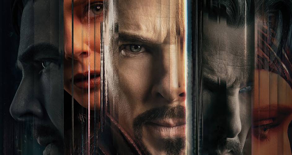 Multiverse Of Madness Poster: Multiple Doctor Strange &amp; Scarlet Witch Versions