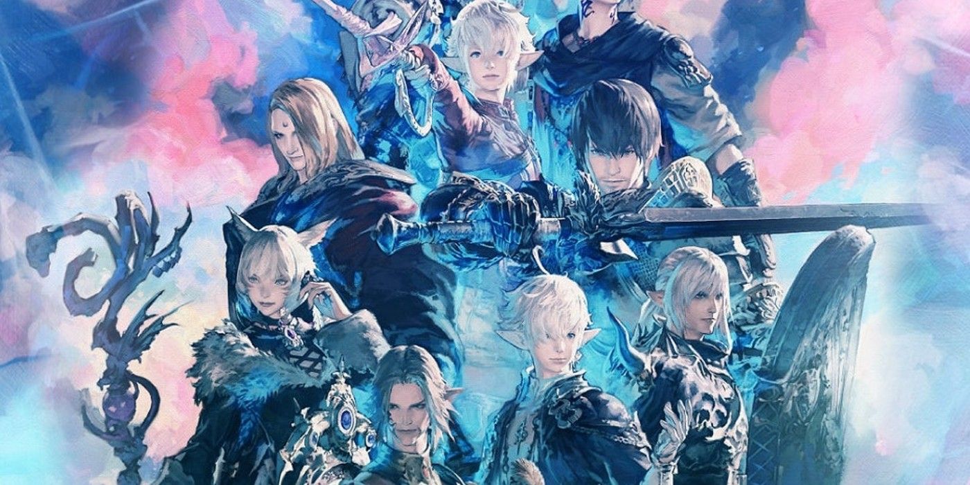 メガジャケ FINAL FANTASY XIV ENDWALKER メガジャケ FINAL FANTASY XIV ENDWALKER Final Fantasy XIV