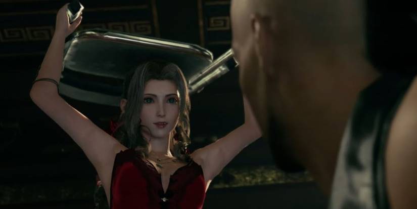 MTG Reveals Ridiculous Aerith Card Of An Iconic FF7 Remake Moment