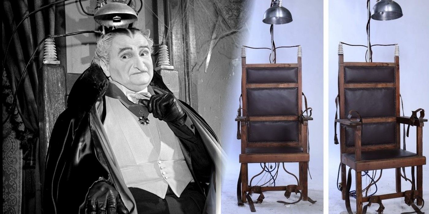 Rob Zombie&#39;s Munsters Movie Image Reveals Grandpa&#39;s Electric Chair