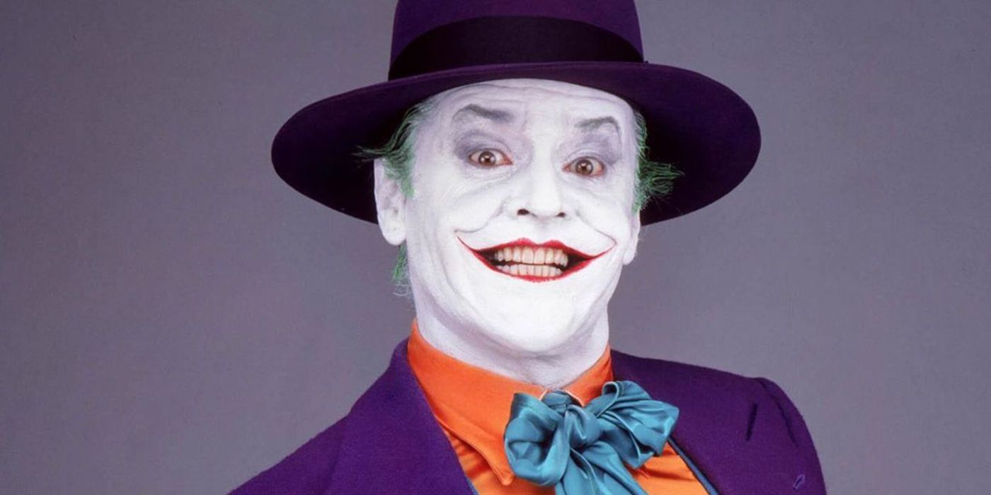 Jack Nicholson smiling as Joker