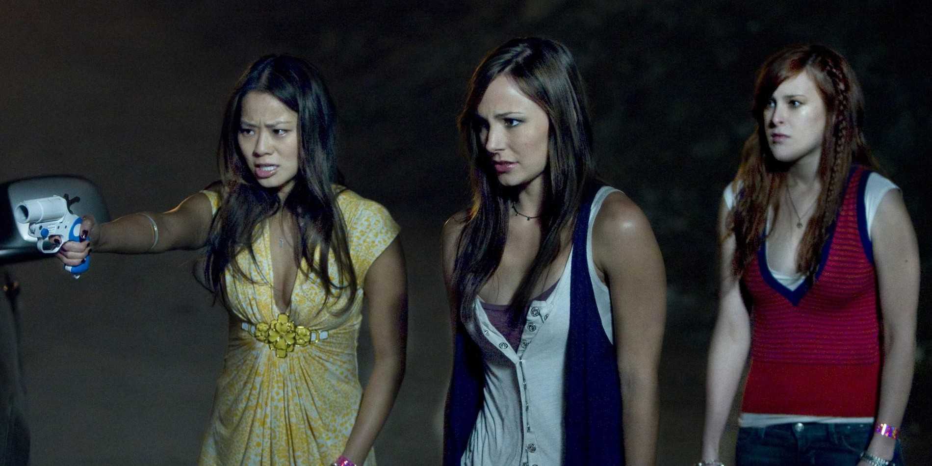 Jamie Chung, Briana Evigan and Rumer Willis in Sorority Row