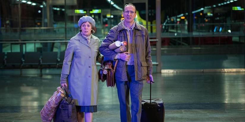 Landscapers David Thewlis and Olivia Colman