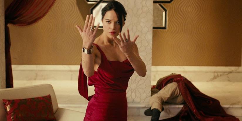 fast and furious 7 letty red dress Letty - 