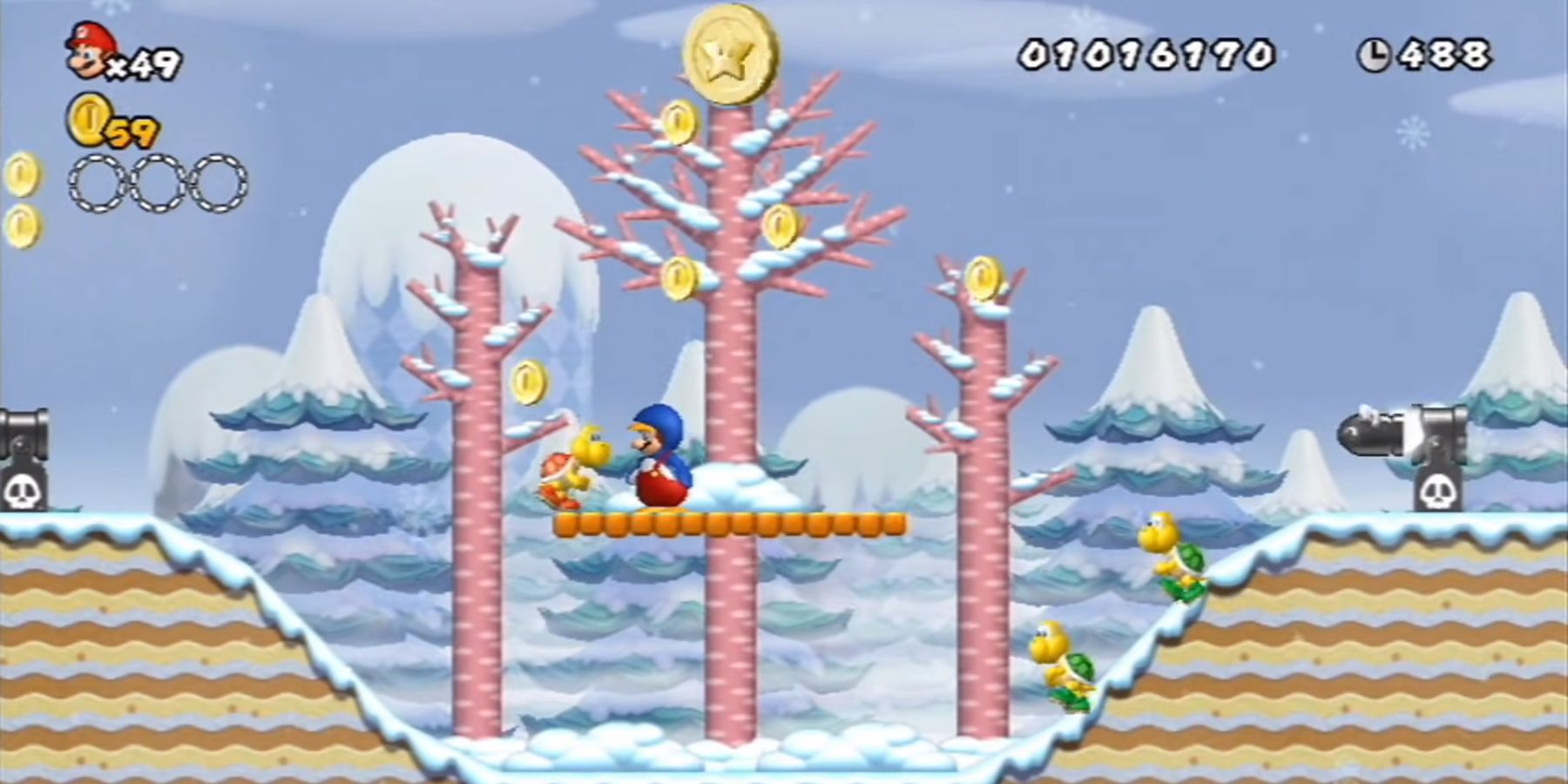 10 Best Snowy Levels In Mario Games