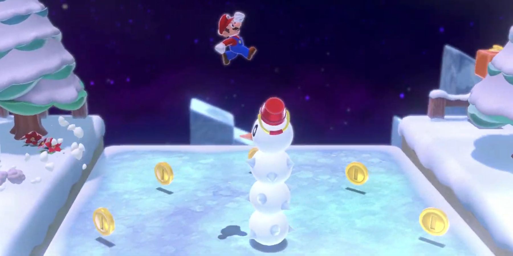 10 Best Snowy Levels In Mario Games